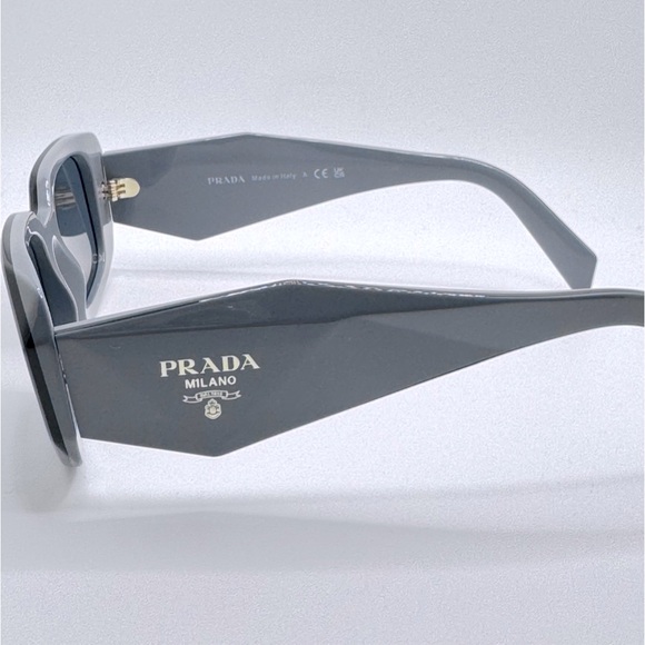 Prada - Sunglasses Symbole PR17WS - Marble Grey / Black, NIB 49-20-145 - Picture 6 of 16